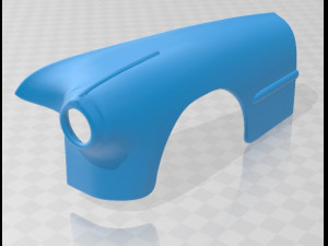 torpedo eight deluxe convertible 1948 printable car 3D Принт Модель