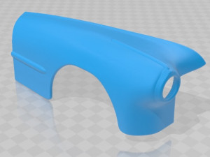 torpedo eight deluxe convertible 1948 printable car 3D Принт Модель