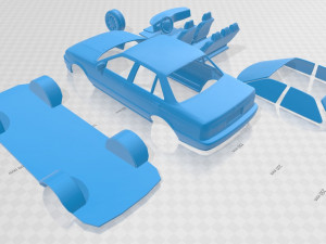 nissan tsuru 2004 printable car 3D Принт Модель