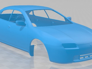 mazda 323 familia 1994 printable body car 3D-Druckmodell