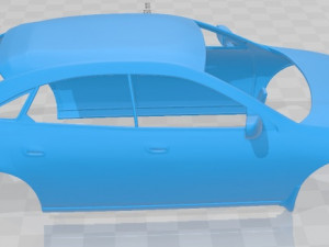 mazda 323 familia 1994 printable body car 3D-Druckmodell
