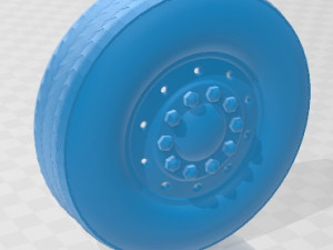 peterbilt 362 printable cabin truck Modèles 3D en vedette
