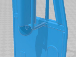 peterbilt 362 printable cabin truck Modèles 3D en vedette