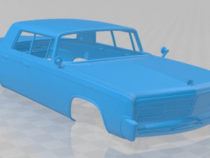 imperial crown 1965 printable body car 3D-Druckmodell