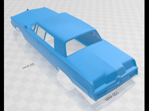 imperial crown 1965 printable body car 3D-Druckmodell