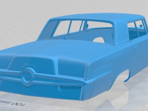 imperial crown 1965 printable body car 3D-Druckmodell