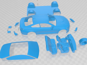 m4 printable car 3D 프린트 모델