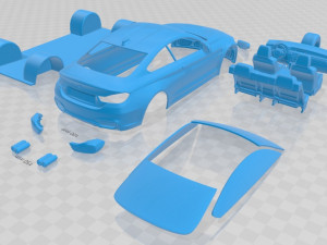m4 printable car 3D 프린트 모델