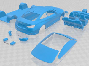 m4 printable car 3D Print Model