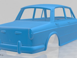 fiat 1200 granluce 1957 printable body car Modelo de impresión 3D