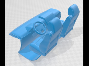 scania r730 printable cabin truck 3D प्रिंट मॉडल