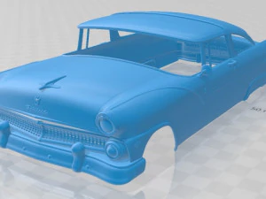 crown victoria 1955 printable body car 3D Print Model