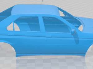 alfa romeo 164 1994 printable body car Modèles 3D en vedette