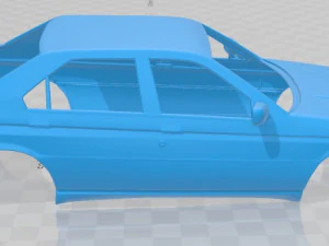 alfa romeo 164 1994 printable body car 3D Print Model