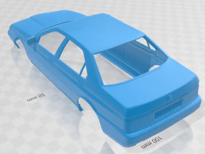 alfa romeo 164 1994 printable body car 3D Print Model