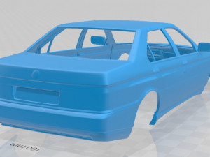 alfa romeo 164 1994 printable body car Modèles 3D en vedette
