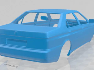 alfa romeo 164 1994 printable body car 3D Print Model