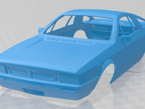 lancia montecarlo 1979 printable body car 3D 프린트 모델