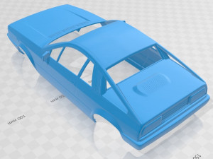 lancia montecarlo 1979 printable body car Model do druku 3D
