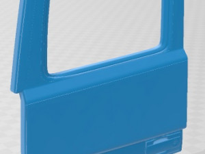 mercedes benz actros 2011 cabin truck 3D Принт Модель