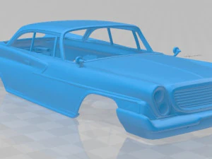 newport 2 1961 printable body car 3D Print Model