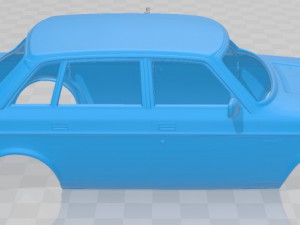 volvo 244 1979 printable body car 3D Принт Модель