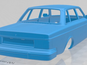 volvo 244 1979 printable body car 3D Принт Модель