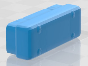 toyota mega cruiser 1996 printable car 3D Принт Модель