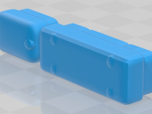 toyota mega cruiser 1996 printable car 3D Принт Модель