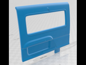 toyota mega cruiser 1996 printable car 3D Принт Модель