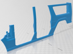 toyota mega cruiser 1996 printable car 3D Принт Модель