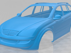 ssangyong kyron 2011 printable body car 3D Print Model