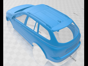 ssangyong kyron 2011 printable body car Modelo de impresión 3D