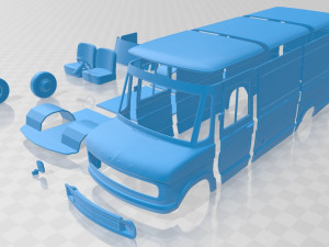 a series panelvan 1973 printable 3D Print Model