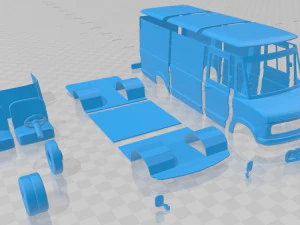 a series panelvan 1973 printable 3D Print Model