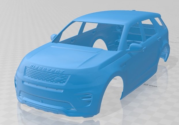 land rover discovery sport dynamic 2016 printable body car 3D Принт Модель .c4d .max .obj .3ds .fbx .stl .blend 