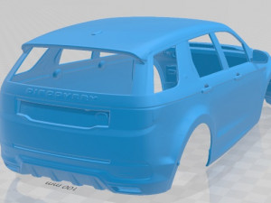 land rover discovery sport dynamic 2016 printable body car 3D Принт Модель