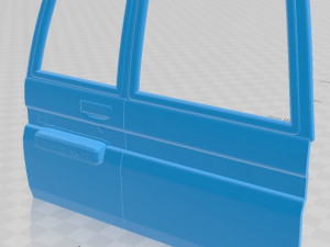 toyota land cruiser j70 3 doors 1990 printable car 3D प्रिंट मॉडल