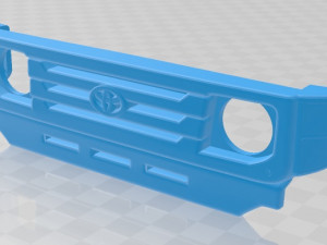 toyota land cruiser j70 3 doors 1990 printable car 3D प्रिंट मॉडल