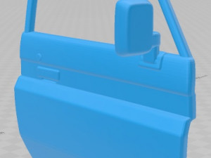 toyota land cruiser j70 3 doors 1990 printable car 3D प्रिंट मॉडल