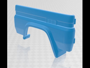 toyota land cruiser j70 3 doors 1990 printable car 3D प्रिंट मॉडल