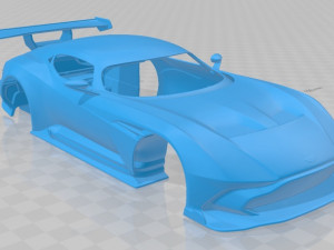 aston martin vulcan 2016 printable body car Modelo de Impressão 3D