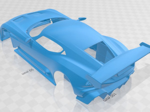 aston martin vulcan 2016 printable body car Modelo de Impressão 3D