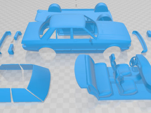 granada 1982 printable car 3Dプリントモデル