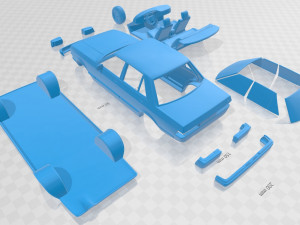 granada 1982 printable car 3Dプリントモデル