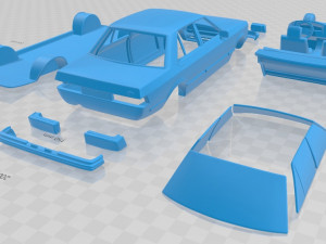 granada 1982 printable car 3Dプリントモデル