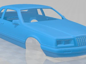 thunderbird 1983 printable body car 3D Print Model