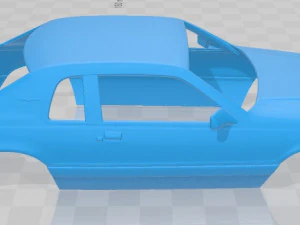 thunderbird 1983 printable body car 3D Print Model