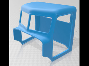 peterbilt 340 2009 printable cabin truck 3D प्रिंट मॉडल