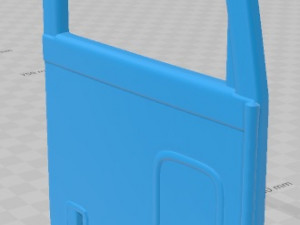 peterbilt 340 2009 printable cabin truck 3D प्रिंट मॉडल